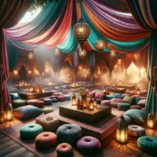 Moroccan Oasis Party