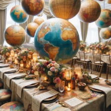 Travel Around the World Party